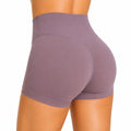 Shorts modellanti a vita alta S in tessuto elasticizzato malva